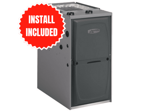 66,000 BTU, two-stage, High efficiency 96%